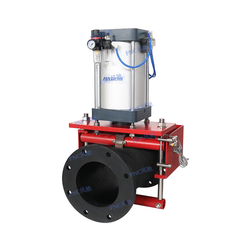 Van kẹp thân mở Van kẹp thân mở